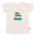 graphic tee | snow globe by Finn + Emma