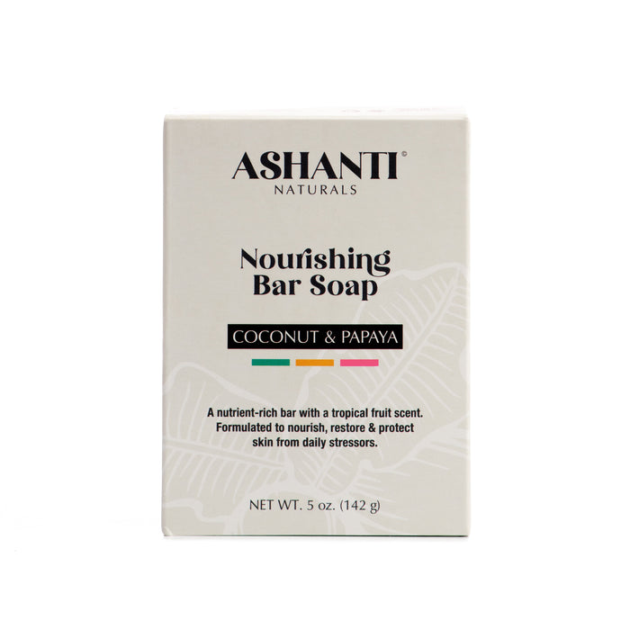 Nourishing Coconut & Papaya Soap Bar by AshantiNaturals