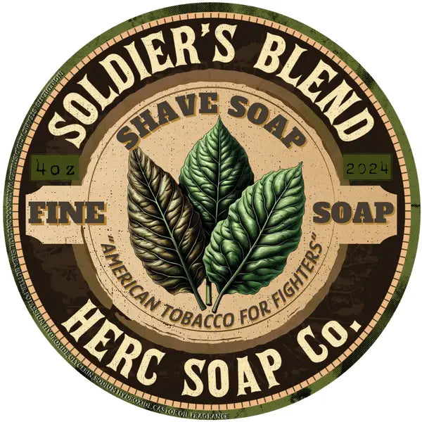 Herc Soap Co. Soldier's Blend Shaving Collection by Pasteur Pharmacy