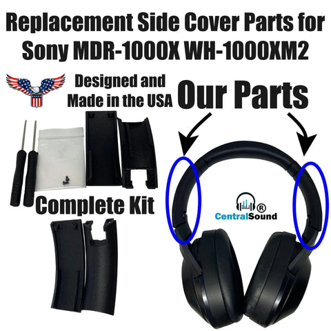 Replacement Ear Pad Cushions Parts for Sony WH-1000XM2 and MDR-1000X Headphones