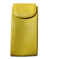 Sophia Full-Grain Leather Double Eyeglass Case – Travel Glasses & Sunglasses Holder by MiamiLeathers.com