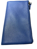 Sophia Soft Full-Grain Leather Double-Zip Wallet with RFID Protection by MiamiLeathers.com