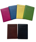 Full-Grain Leather Passport Cover – Cambridge Travel Passport Holder by MiamiLeathers.com