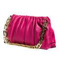 Sophia Full-Grain Leather Clutch Bag by MiamiLeathers.com