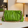 Sophia Full-Grain Leather Clutch Bag by MiamiLeathers.com