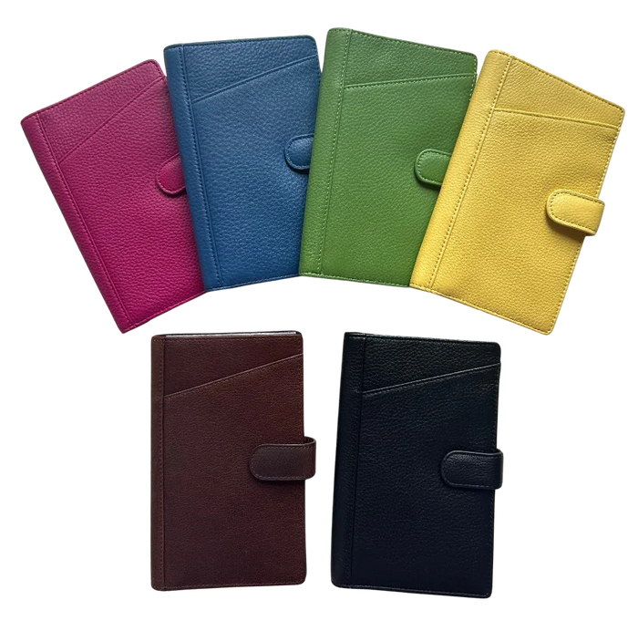 Sophia Full-Grain Leather Travel Wallet & Passport Organizer by MiamiLeathers.com