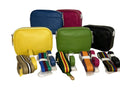 Sophia Full-Grain Leather Crossbody Bag – Double-Zip Travel & Everyday Purse by MiamiLeathers.com
