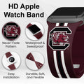 South Carolina Gamecocks HD Apple Watch Band by Affinity Bands