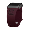 South Carolina Gamecocks Engraved Apple Watch Band by Affinity Bands