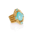 Southwestern Statement Ring - Turquoise by Christina Greene