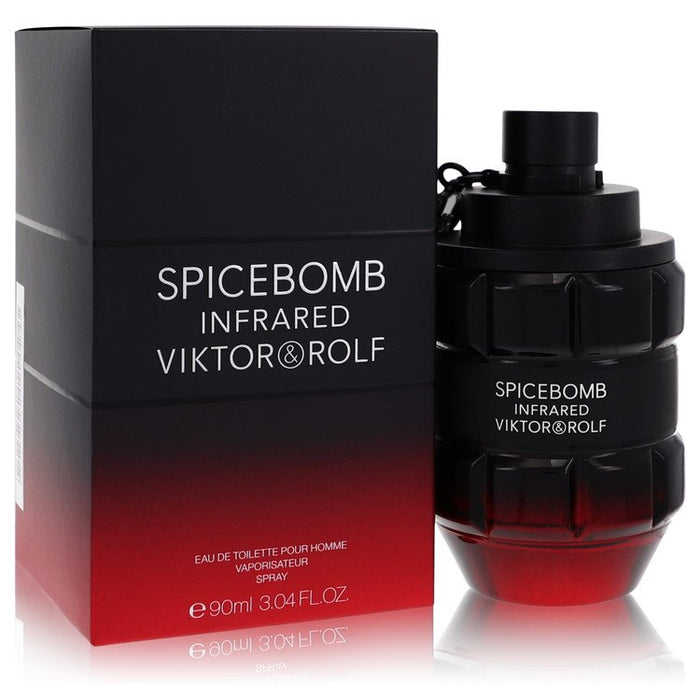 Spicebomb Infrared by Viktor & Rolf Eau De Toilette Spray 3 oz for Men by Avera Group