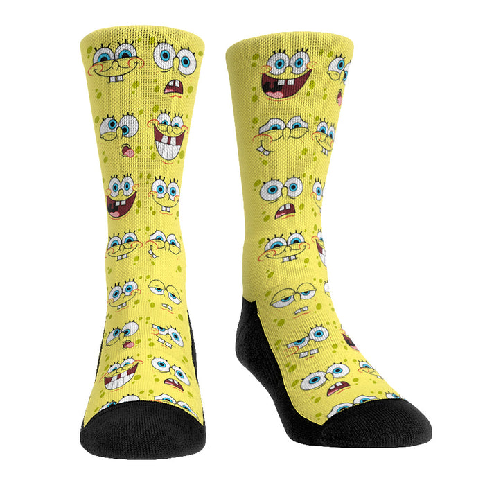 SpongeBob SquarePants - Face All-Over by Rock 'Em Socks