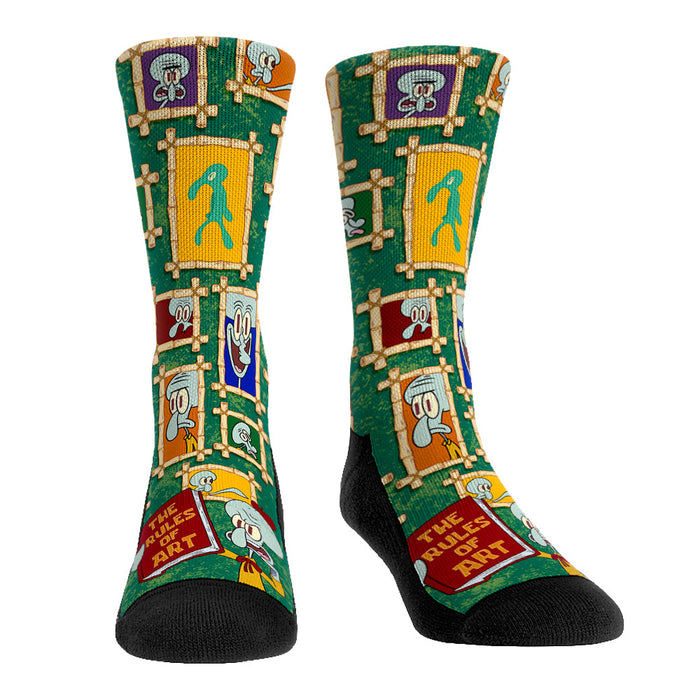 SpongeBob SquarePants - Squidward's Gallery by Rock 'Em Socks
