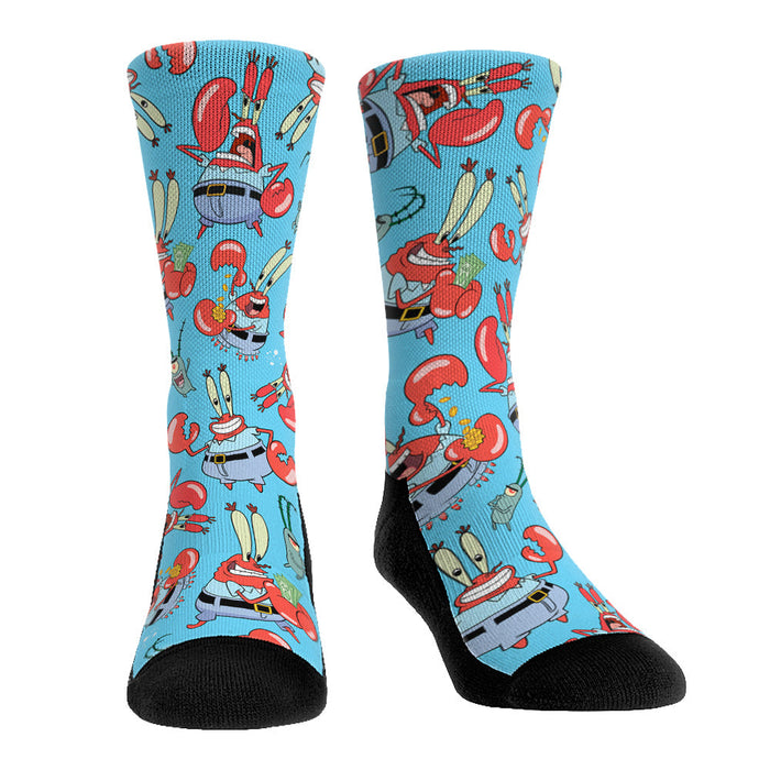 Mr. Krabs - Character All-Over Print by Rock 'Em Socks