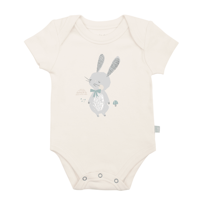 graphic bodysuit | spring bunny by Finn + Emma