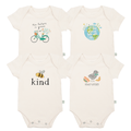 graphic bodysuit set | spring 4 pack + 1 free by Finn + Emma