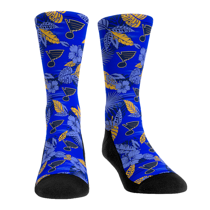 St. Louis Blues - Floral by Rock 'Em Socks