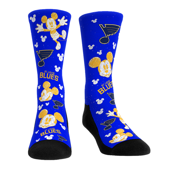 St. Louis Blues - Disney - Mickey Sketch by Rock 'Em Socks