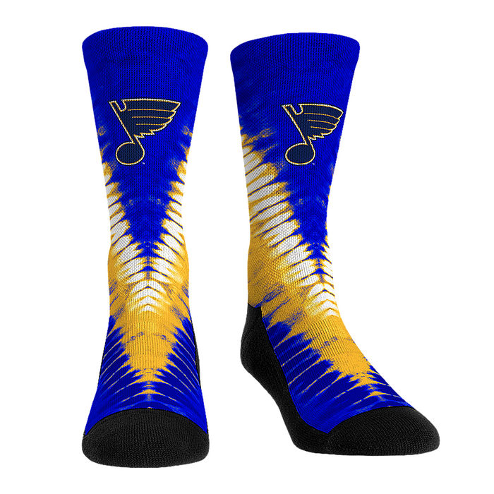 St. Louis Blues - V Shape Tie Dye by Rock 'Em Socks