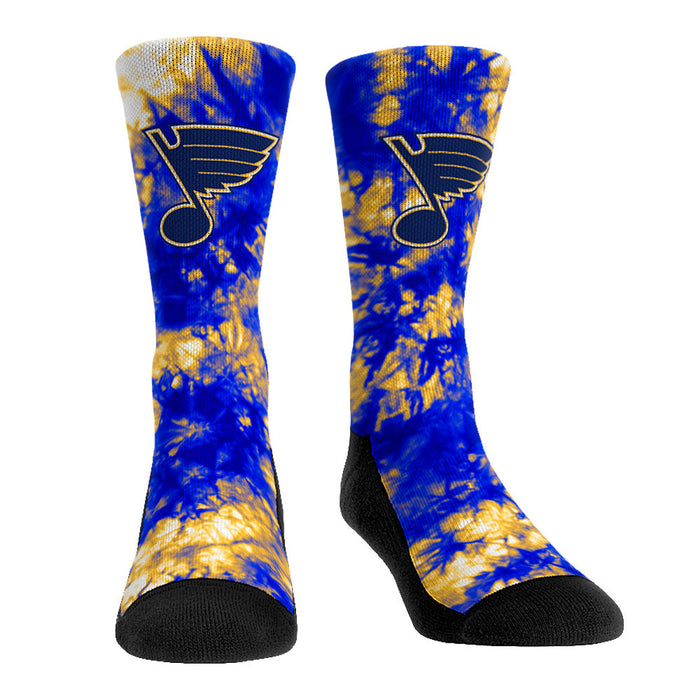 St. Louis Blues - Team Tie Dye by Rock 'Em Socks