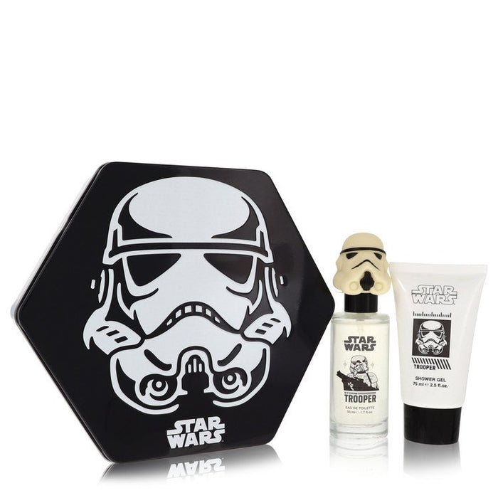 Star Wars Stormtrooper 3D by Disney Gift Set -- 1.7 oz Eau De Toilette Spray + 2.5 oz Shower Gel for Men by Avera Group