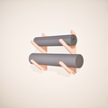 Yoga Prop Wall Organizer | StackRack by Mache