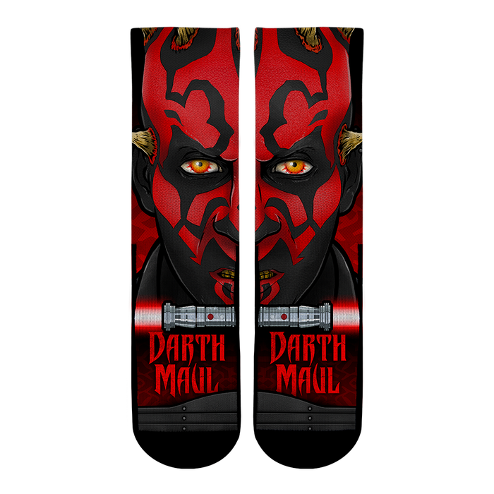 Darth Maul - Split Face by Rock 'Em Socks