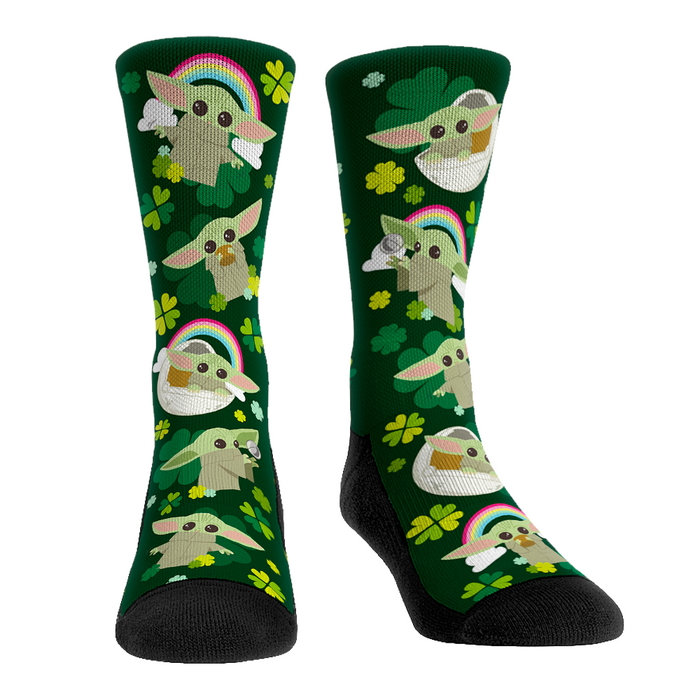 St. Patrick's Grogu All-Over by Rock 'Em Socks