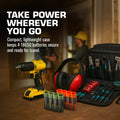 18650 Battery Caddy (Orange) by Storacell
