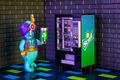 Stud - B3 Customs Soda Vending Machine made using LEGO parts by B3 Customs