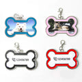 Sublimation Blank Pet Tag Double sided -Blue/Pink/Red/Black by INNOSUB USA