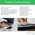 Sublimation Blanks Flip Wallet Leather Case Compatible with iPhone / Galaxy / Note by INNOSUB USA