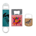 Sublimation Blanks PU Leather Bottle Openers - Green|Pink|Brown by INNOSUB USA