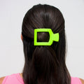 Summer Brights Small Flat Square Hair Clip by TELETIES