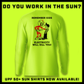 Remember Kids - Hi-Visibility UPF 50 Long Sleeve Sun Shirt by Armed American Supply