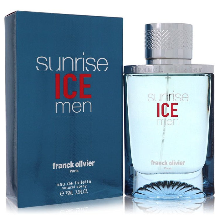 Sunrise Ice by Franck Olivier Eau De Toilette Spray 2.5 oz for Men by Avera Group