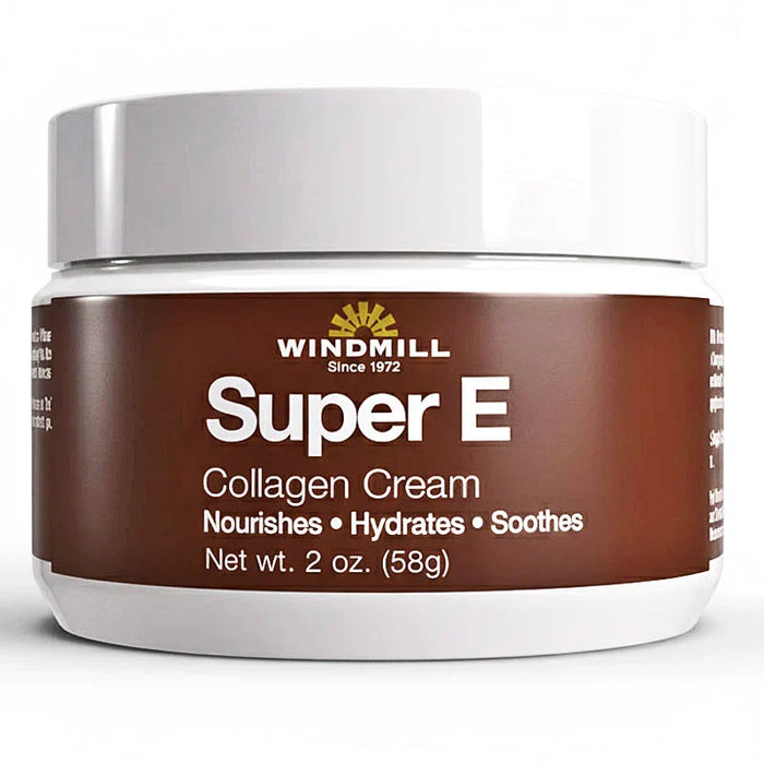Super E Collagen Anti-Aging Face Cream with Vitamin E, 2 oz (58g) by Pasteur Pharmacy