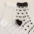Sweet Hearts Sheer Socks Set Of 2