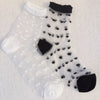 Sweet Hearts Sheer Socks Set Of 2