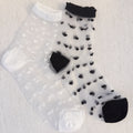 Sweet Hearts Sheer Socks Set Of 2