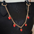Sweet Strawberry Drops Bag Charm
