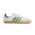 Adidas Skateboarding Samba ADV Skate Shoe - White/Green/Gum by Swell-O-Phonic