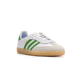 Adidas Skateboarding Samba ADV Skate Shoe - White/Green/Gum by Swell-O-Phonic
