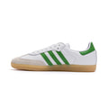 Adidas Skateboarding Samba ADV Skate Shoe - White/Green/Gum by Swell-O-Phonic