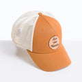 Hug Your Peeps Leather Patch Trucker Hat by Swell-O-Phonic