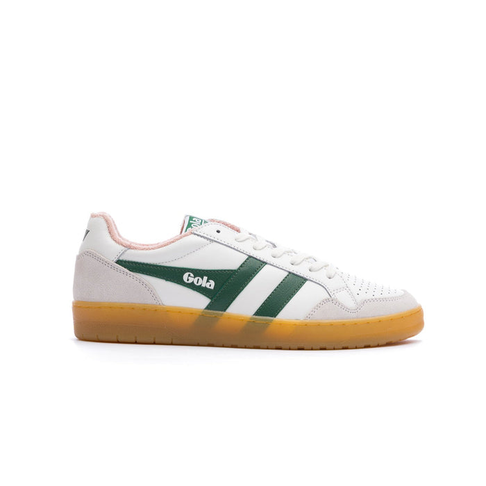 Gola Classics Women's Eagle '86 Sneakers - White/Evergreen/Rose/Gum by Swell-O-Phonic
