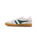 Gola Classics Women's Eagle '86 Sneakers - White/Evergreen/Rose/Gum by Swell-O-Phonic