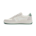 Gola Classics Women's Grandslam '88 Sneakers - White/White/Green Mist by Swell-O-Phonic
