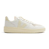 Veja V-10 Prime Leather Shoe - Pure Calcaire