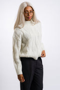 Nia Fiji Knit Sweater - Ivory by Swell-O-Phonic